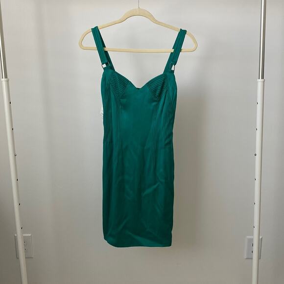 Free People Party Green Mini Dress - Picture 2 of 5